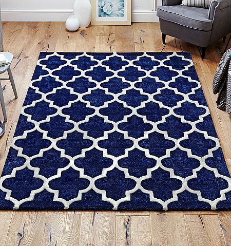 Arabesque Blue Rug