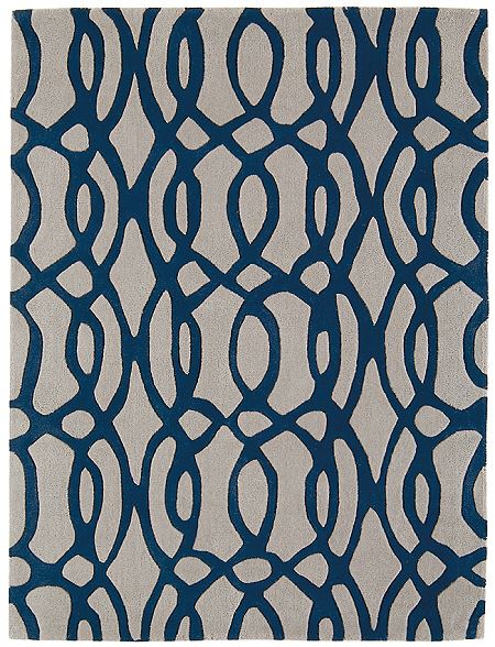 Matrix Rugs MAX36 Wire Blue