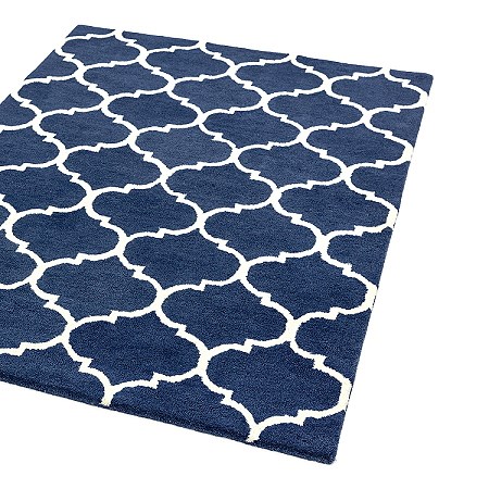 Albany Ogee Blue Rug