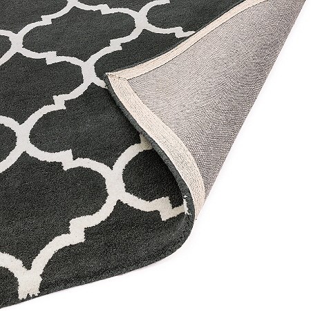 Albany Ogee Charcoal Rug