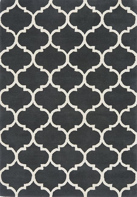 Albany Ogee Charcoal Rug