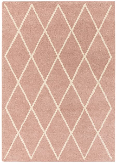 Albany Diamond Rug Pink