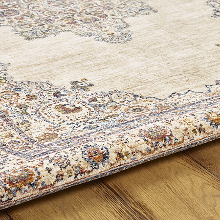 Alhambra Rugs 6345C Ivory Beige