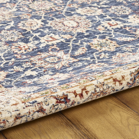 Alhambra Runner 6549A Dark Blue/Ivory