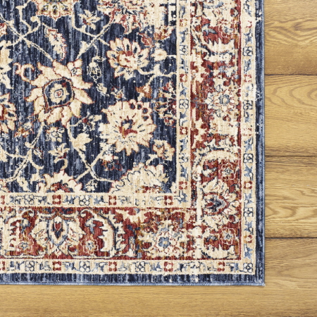 Alhambra Runner 6549A Dark Blue/Red