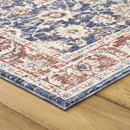 Alhambra Runner 6549A Dark Blue/Red