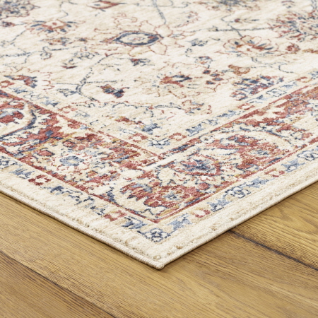 Alhambra Runner 6549A Ivory/Red