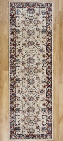 Alhambra Runner 6549A Ivory/Red