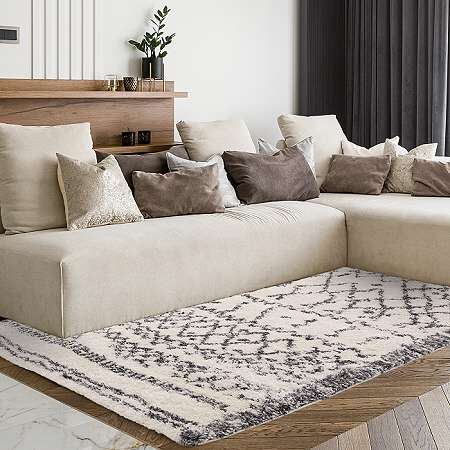 Alto Rug AL04 Cream Grey