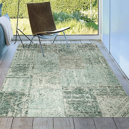 Amalfi Rugs 94010 5002 Aqua