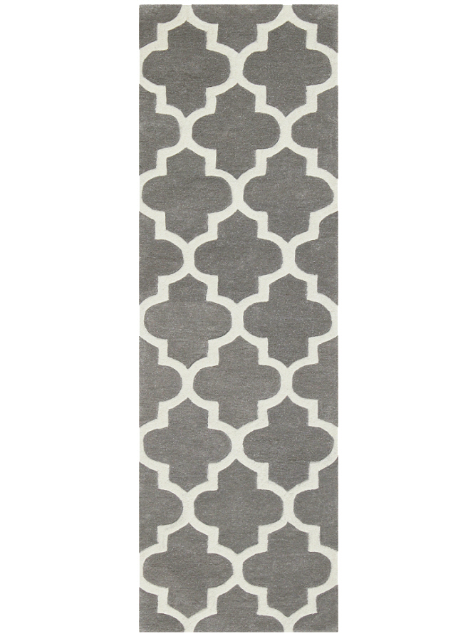 Arabesque Grey Hall Runner Only 109 99 Free Uk Delivery