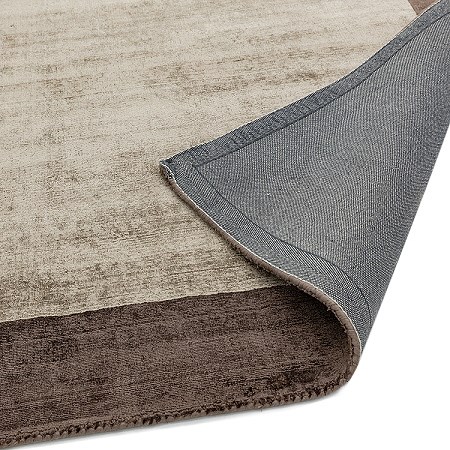 Blade Border Rug Mocha Chocolate 