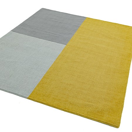 Blox Rug Mustard