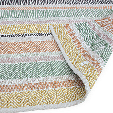 Boardwalk Rug Pastel Multi