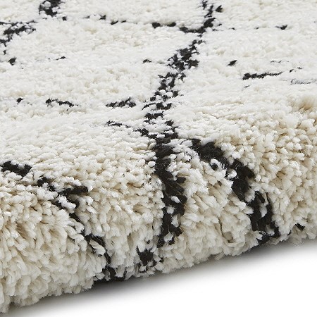 Boho Rugs 5402 Black White