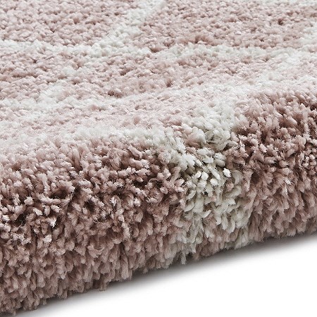 Boho Rugs 7043 Rose Pink