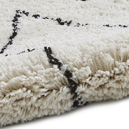 Boho Rugs 8280 White Black