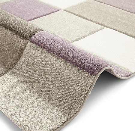 Brooklyn Rugs 646 Beige Purple