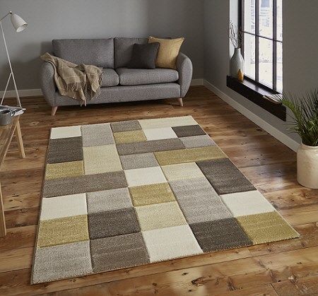 Brooklyn Rugs 646 Beige Yellow