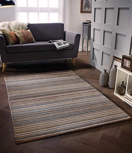 Carter Rugs Natural Stripe