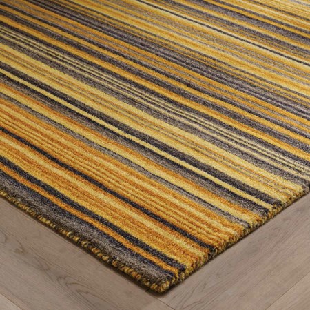 Carter Rugs Ochre Stripe