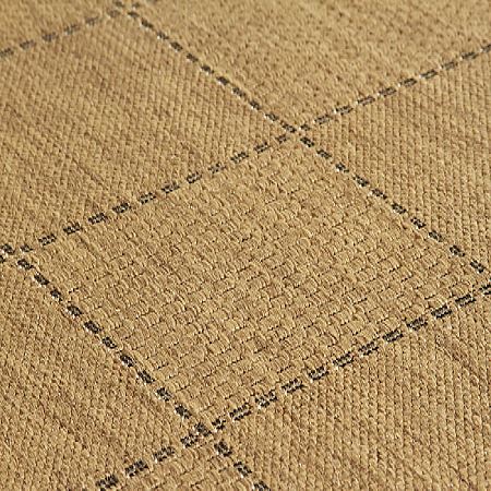 Checked Flatweave Runner Natural