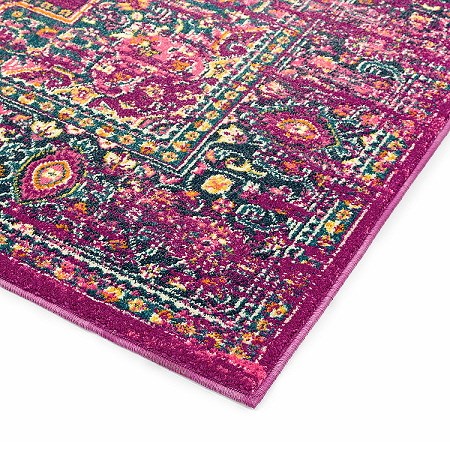 Colt Rug CL04 Medallion Fuchsia