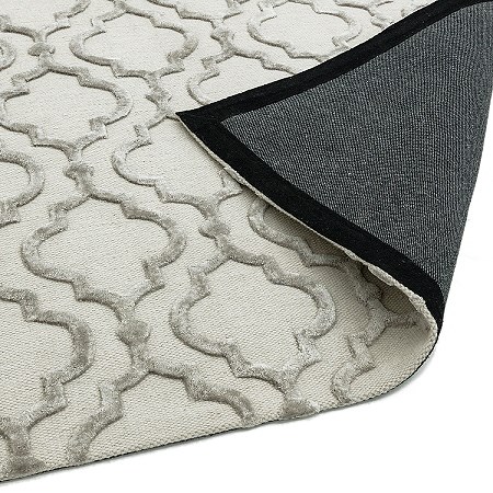 Dixon Rug Grey Ogee