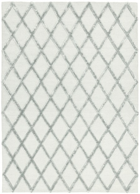 Dixon Rug Silver Diamond