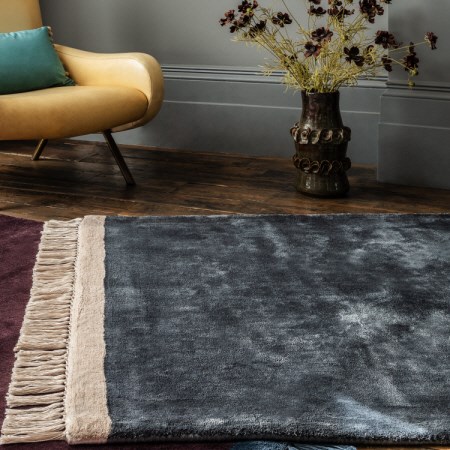 Elgin Rug Petrol Pink