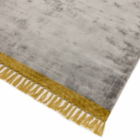 Elgin Rug Silver Mustard