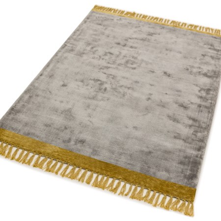 Elgin Rug Silver Mustard