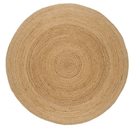 Faro Round Rugs Natural