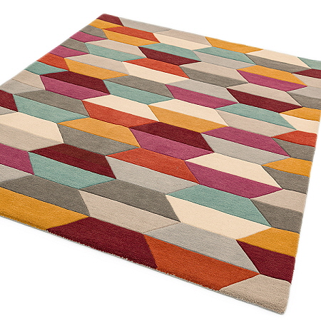 Funk Rug Honeycomb Bright