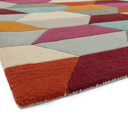 Funk Rug Honeycomb Bright