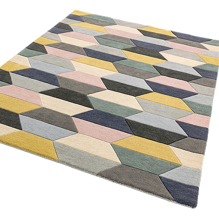 Funk Rug Honeycomb Pastel