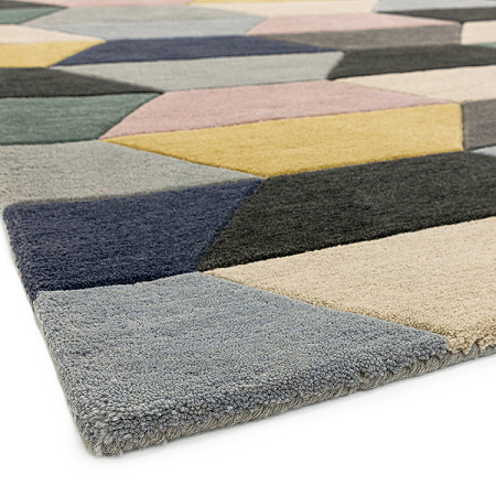 Funk Rug Honeycomb Pastel