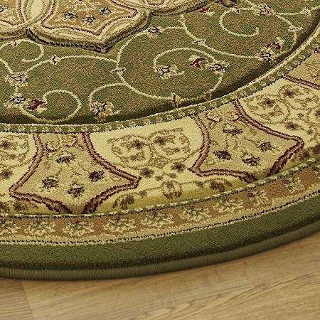 Heritage Circle Rug 4400 Green