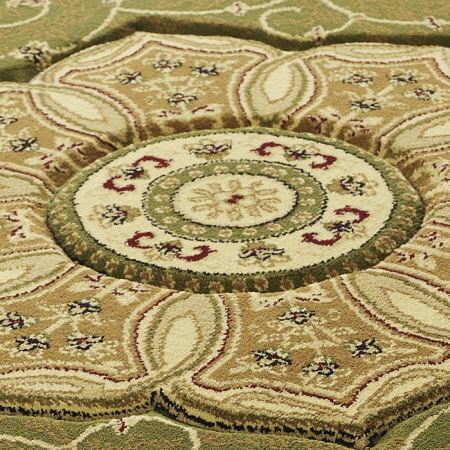 Heritage Circle Rug 4400 Green