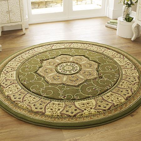 Heritage Circle Rug 4400 Green