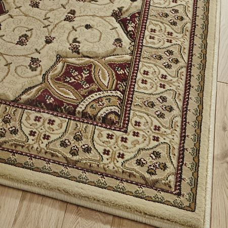 Heritage Rug Cream Red 4400