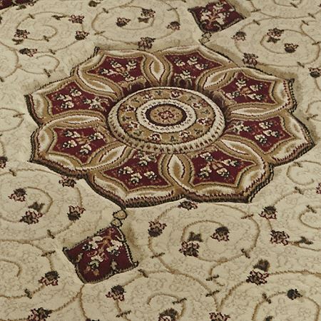 Heritage Rug Cream Red 4400