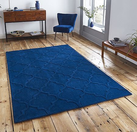 Hong Kong Rugs 8583 Navy