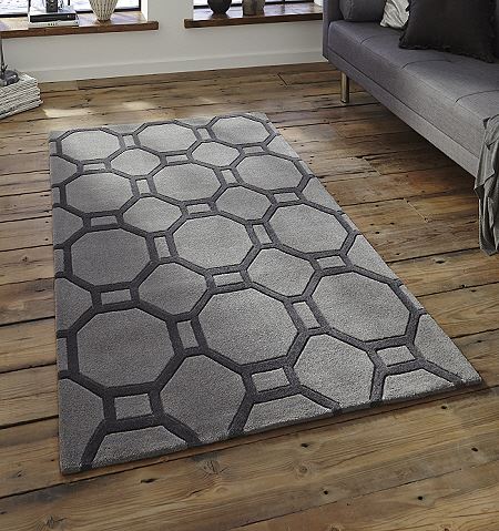 Hong Kong Rugs 4338 Grey