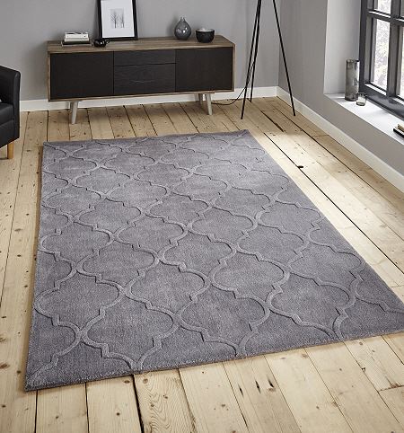 Hong Kong Rugs 8583 Silver