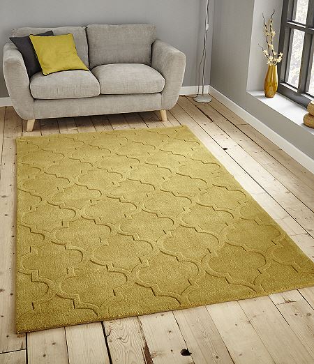 Hong Kong Rugs 8583 Yellow