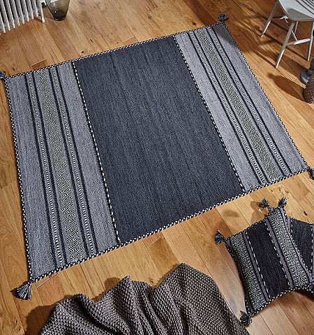 Kelim Charcoal Rugs