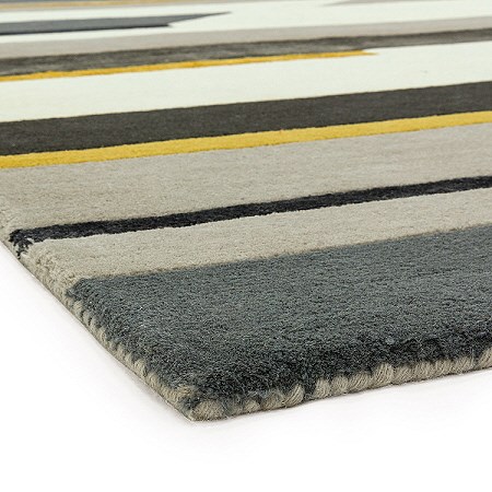 Matrix Rugs Rhombus Mustard MAX62