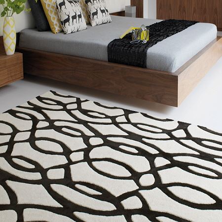 Matrix Rugs MAX35 Wire White Black