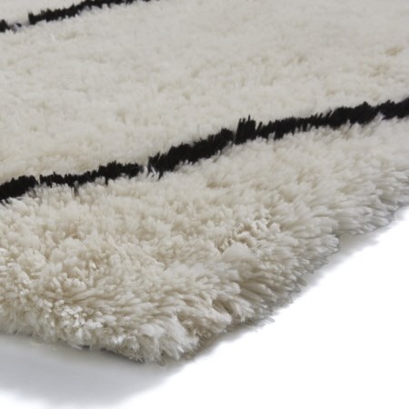 Morocco Rug 2491 Ivory Black